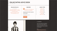 Desktop Screenshot of onlinedatingadvicebook.com